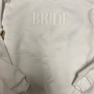 Bride sweatshirt